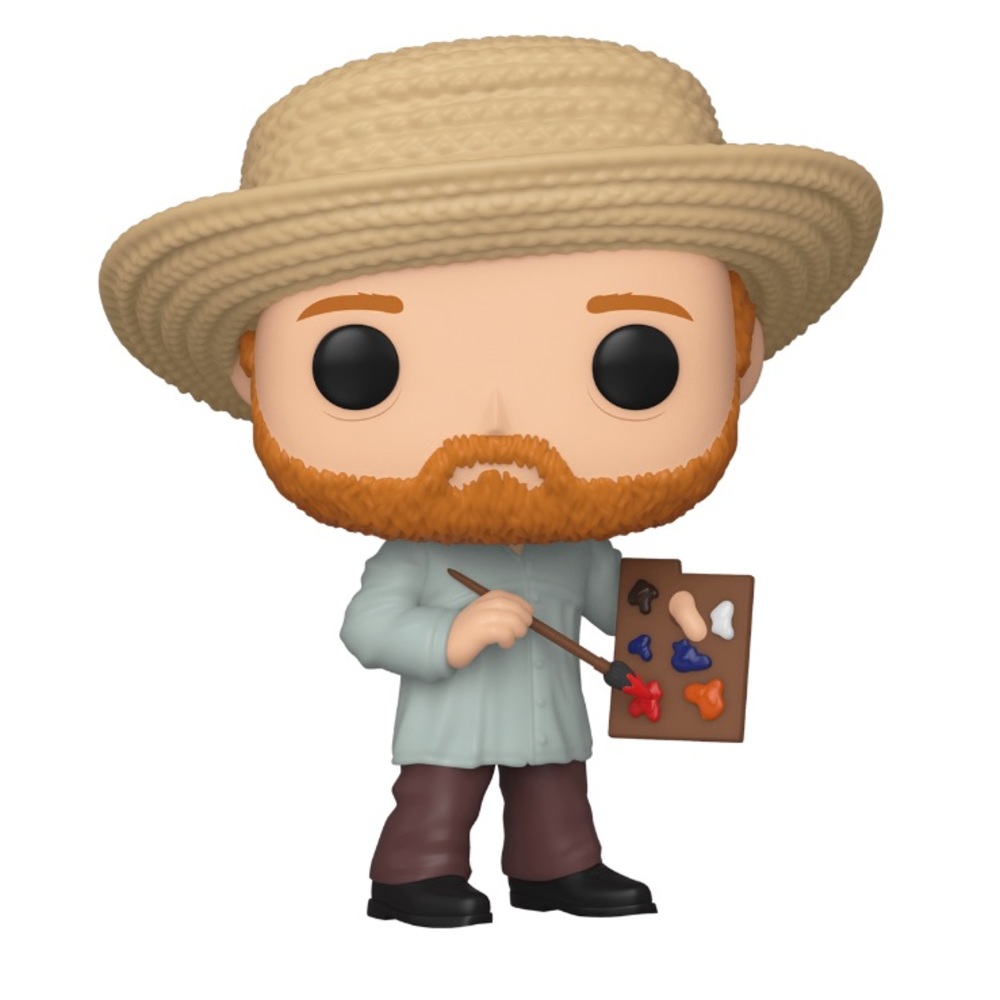Funko Artist Figure with Beige Hat and Palette
